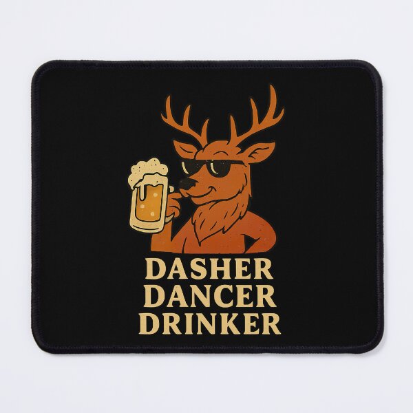 Item preview, inappropriate Christmas, Funny Reindeer Beer designed and sold by graphic-genie.