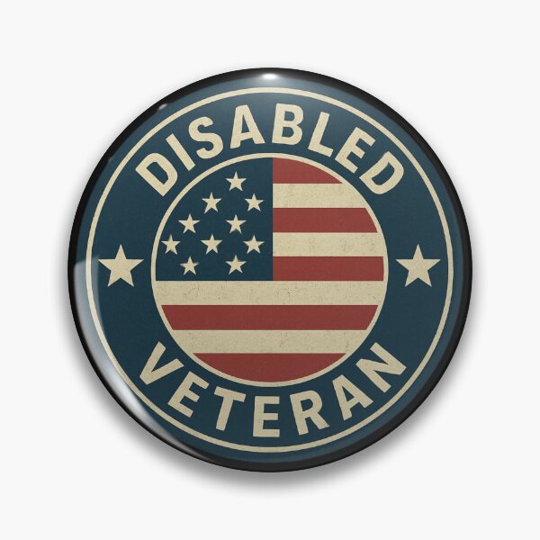 Item preview, Disabled Veteran Pride Sticker designed and sold by getpressedshirt.