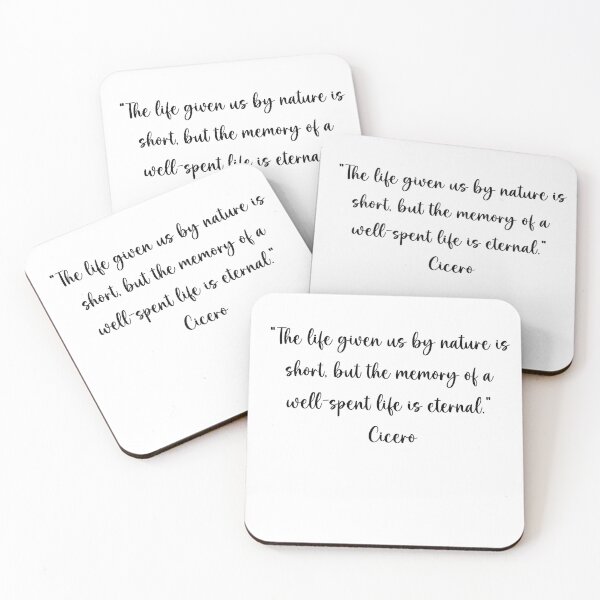 Item preview,  Cicero Quotes designed and sold by 4ever-Undaunted.