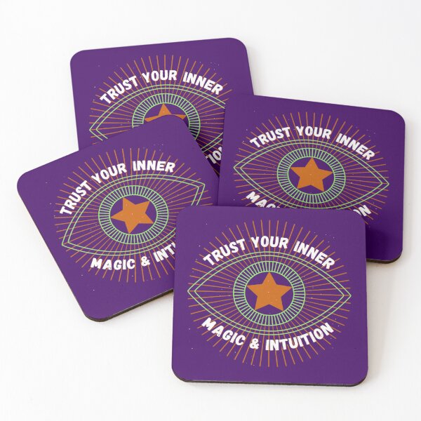 Item preview, Trust Your Inner Magic T-Shirt | Intuition Eye Aesthetic Art Print & Wellness Gift designed and sold by lilMimiStudio.
