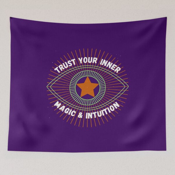 Item preview, Trust Your Inner Magic T-Shirt | Intuition Eye Aesthetic Art Print & Wellness Gift designed and sold by lilMimiStudio.