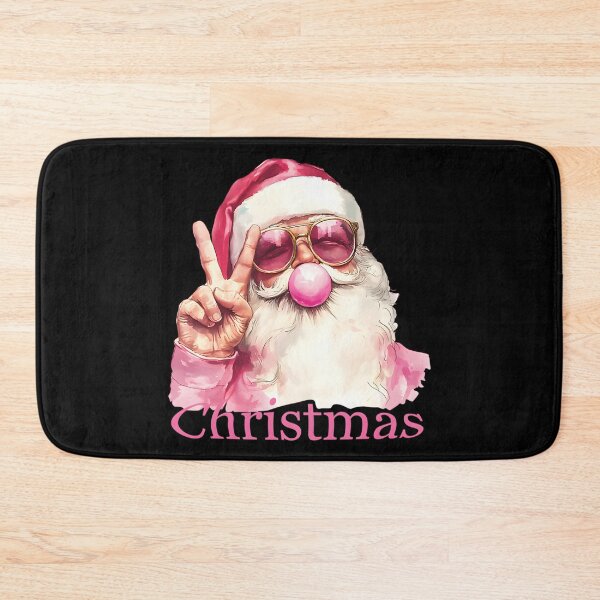 Item preview, Cute Retro Santa Christmas Blowing Bubble Gum Vintage Girly designed and sold by viannkemarad.