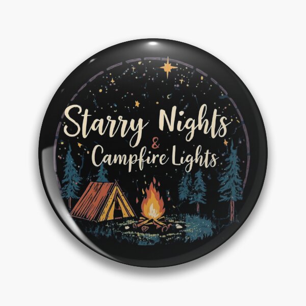 Item preview, Starry Nights & Campfire Lights designed and sold by ThreadLoft.