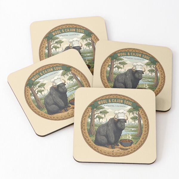 Item preview, Wool & Cajun Soul – Lafayette Buffalo Cooking designed and sold by PostersMode.
