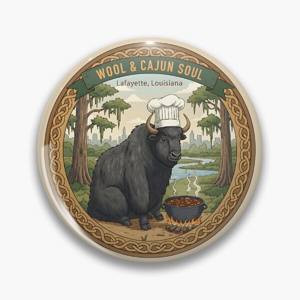 Item preview, Wool & Cajun Soul – Lafayette Buffalo Cooking designed and sold by PostersMode.
