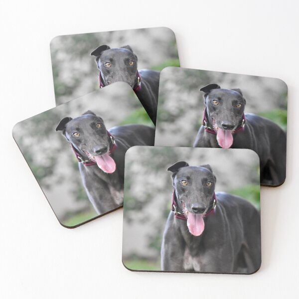 Item preview, Beautiful Black Greyhound Dog designed and sold by VanGaldo.