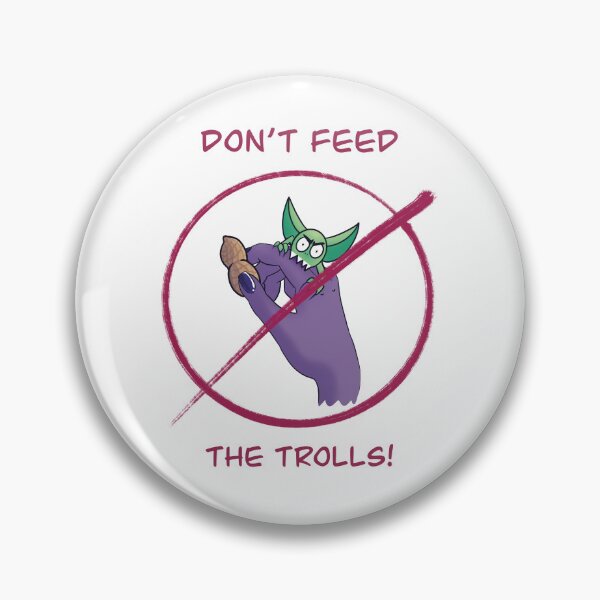 Item preview, Copia de No alimentes a los trolls designed and sold by FarFetchedFox.