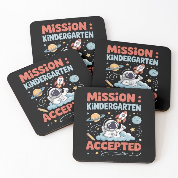 Item preview, Mission Kindergarten Accepted Cute Kid kindergartener designed and sold by AmparoBoyle.