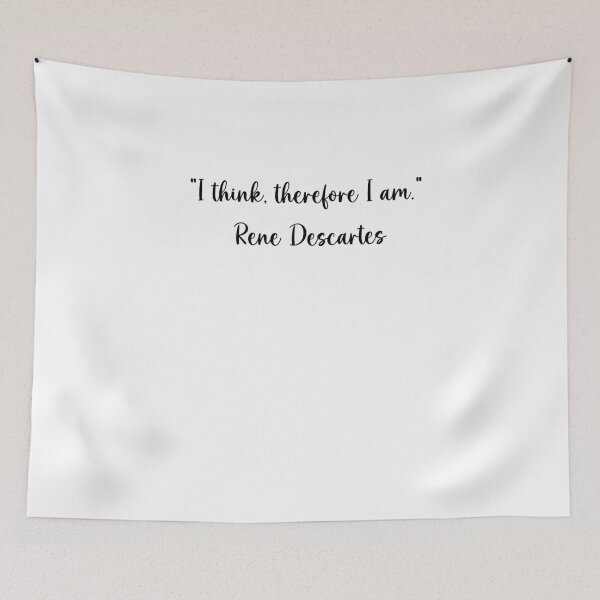 Item preview, René Descartes Quotes designed and sold by 4ever-Undaunted.