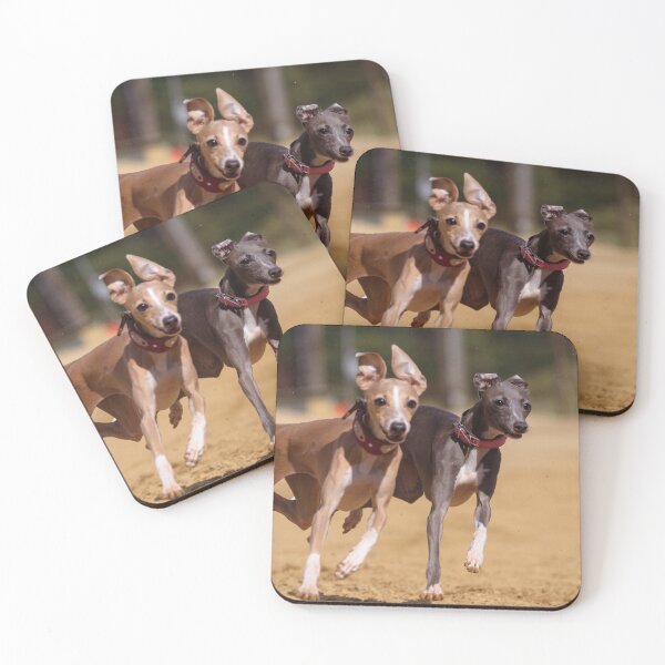 Item preview, Two Greyhound Dog Racing  designed and sold by VanGaldo.