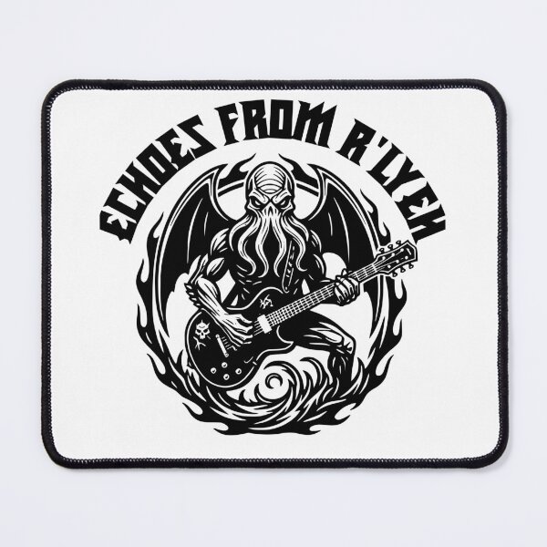 Item preview, Ecos de R'lyeh - Cthulhu tocando la guitarra designed and sold by JoRealm.