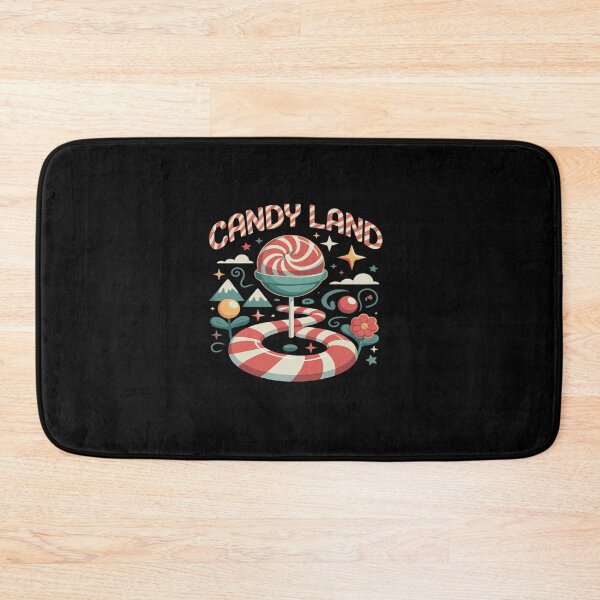 Item preview, Xmas Candy Land Rainbow Trail Candy Cane Merry Christmas designed and sold by RayArmstrong.