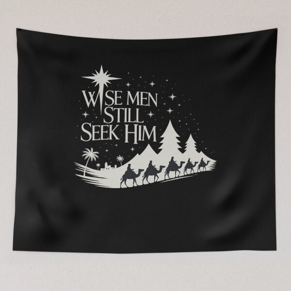 Item preview, Wise Men Still Seek Him Christian Christmas Jesus designed and sold by HaileyRobel.