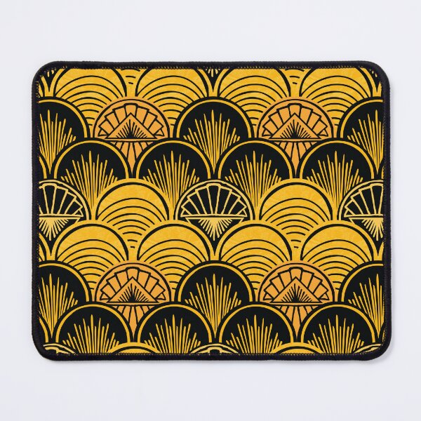 Item preview, The Jazz Age Art Deco Pattern in Gold designed and sold by Goddessart.