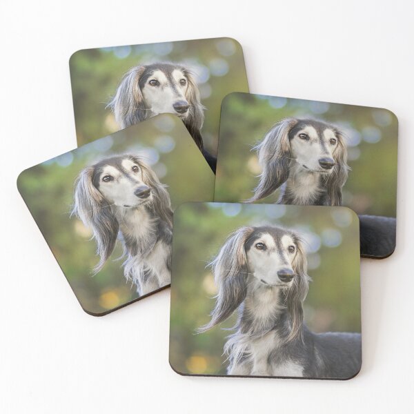 Item preview, Portrait of Pretty Greyhound Dog designed and sold by VanGaldo.