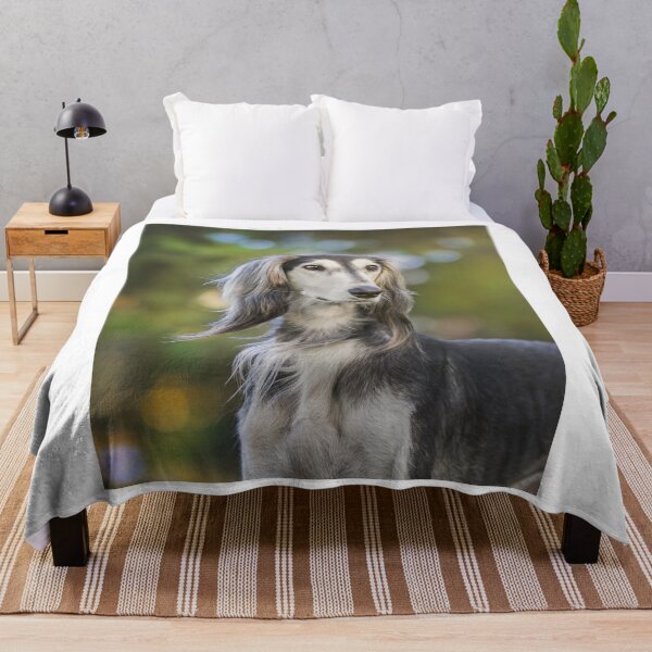 Item preview, Portrait of Pretty Greyhound Dog designed and sold by VanGaldo.