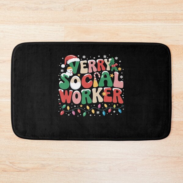 Item preview, Very Merry Social Worker Xmas Cool Christmas Social Worker designed and sold by FranzFriesen.