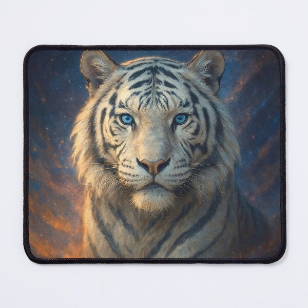 Item preview, Cosmic White Tiger designed and sold by Paul Morse.