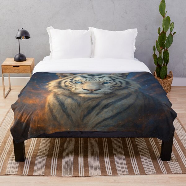 Item preview, Cosmic White Tiger designed and sold by Paul Morse.