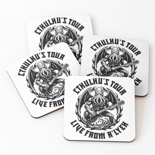 Item preview, Gira de Cthulhu en vivo desde R'lyeh - Cthulhu tocando la guitarra designed and sold by JoRealm.