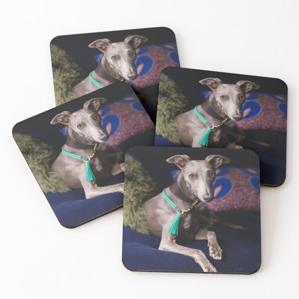 Item preview, Greyhound Dog Laying On Bed designed and sold by VanGaldo.