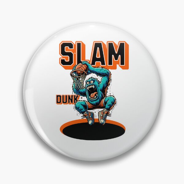 Item preview, Monster Slam Dunk Basketball  designed and sold by freshwear design.