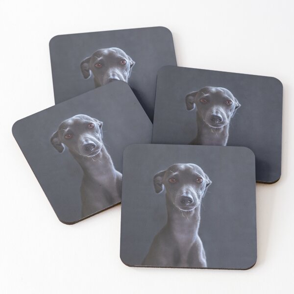 Item preview, Cute Portrait of Greyhound Puppy designed and sold by VanGaldo.
