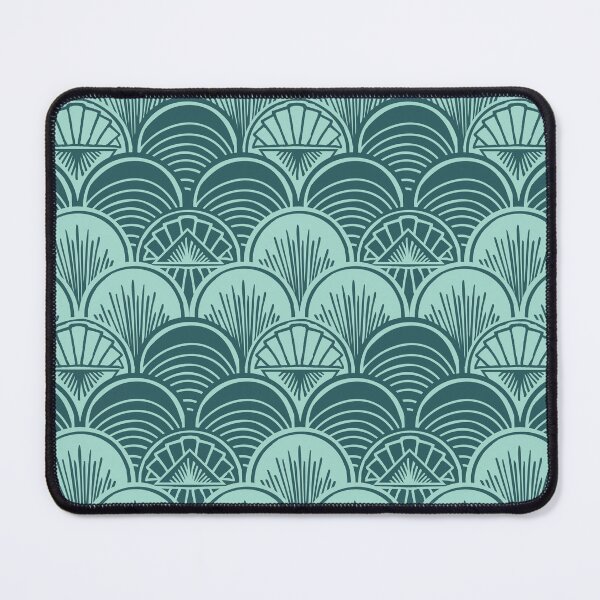 Item preview, The Jazz Age Art Deco Pattern in Mint Green designed and sold by Goddessart.