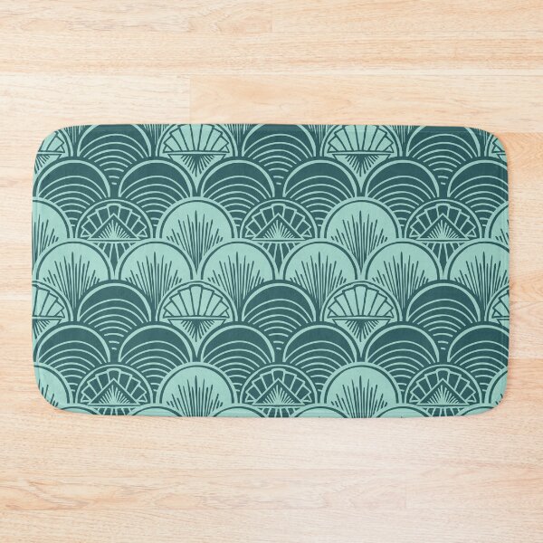 Item preview, The Jazz Age Art Deco Pattern in Mint Green designed and sold by Goddessart.