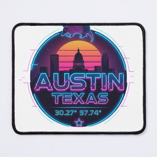 Item preview, austin tx. retro designed and sold by Apocalyptik Designs .