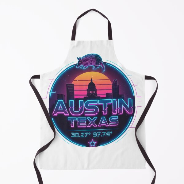 Item preview, austin tx. retro designed and sold by Apocalyptik Designs .