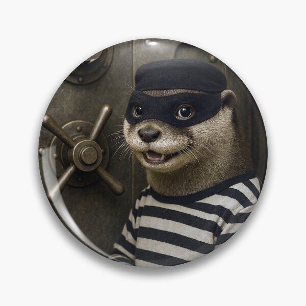 Item preview, Safe Crackin' Otter designed and sold by Tridentulus.