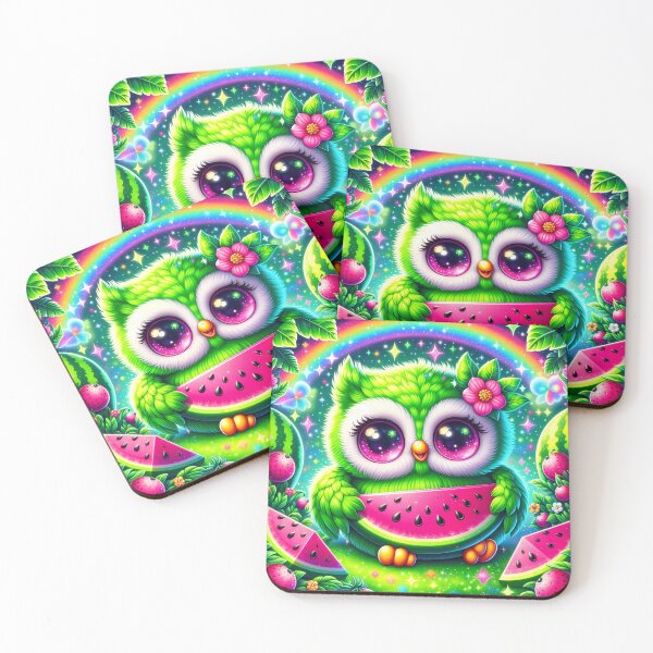 Item preview, Owl holding a watermelon designed and sold by Jbl55.