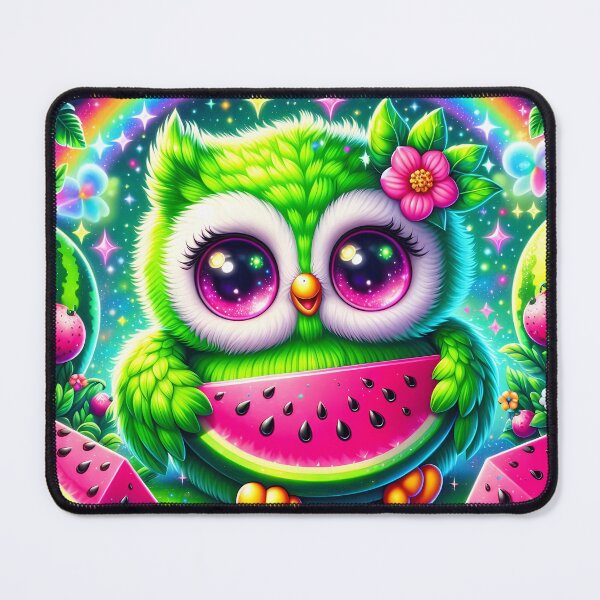 Item preview, Owl holding a watermelon designed and sold by Jbl55.