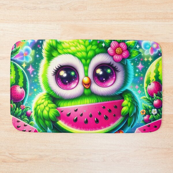 Item preview, Owl holding a watermelon designed and sold by Jbl55.