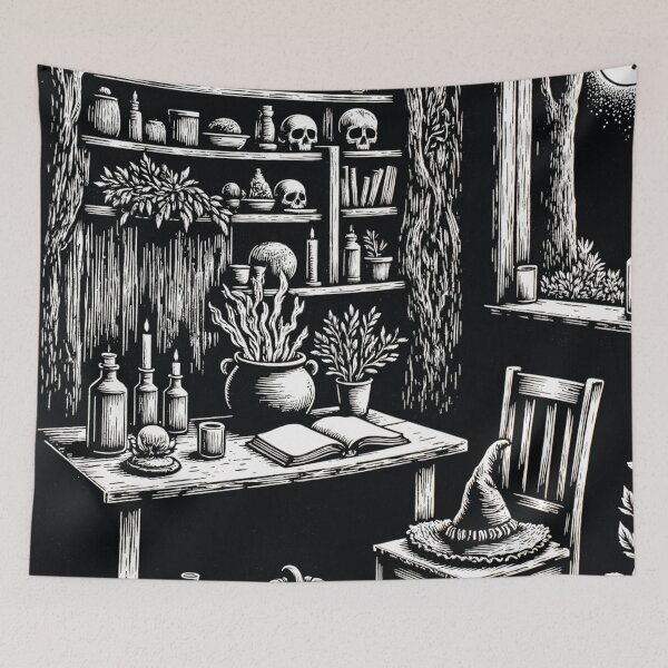 Item preview, spooky witch's house designed and sold by Mauswohn.