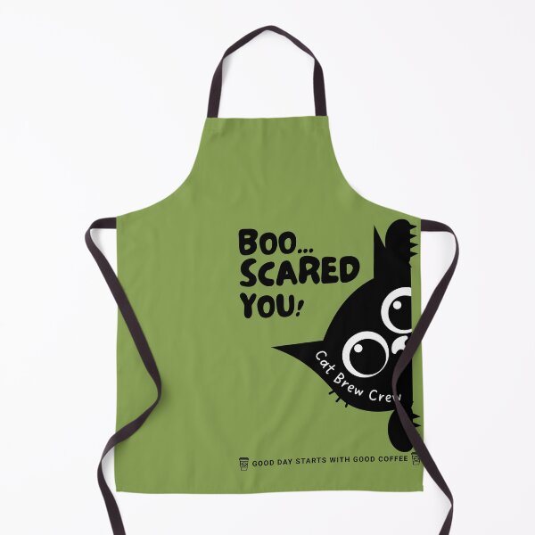 Item preview, ?☕? “Boo, Scared You” | Cat Brew Crew Halloween Coffee T-Shirt for Cat & Coffee Lovers designed and sold by PupmeowTs.