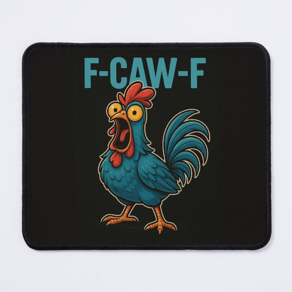 Item preview, F-CAW-F – Angry Rooster Cartoon designed and sold by Bernd Friese.