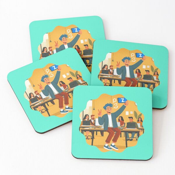 Item preview, Gen Z Office Selfie Victory Pose Funny Work Home Office designed and sold by DibuHumor.