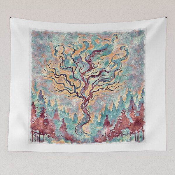 Item preview, The Phoenix Tree - 2 designed and sold by Anas Arts.