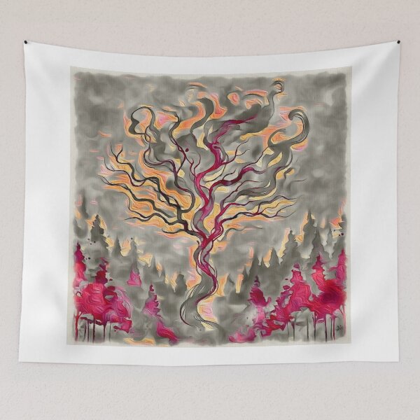 Item preview, The Phoenix Tree - 1 designed and sold by Anas Arts.