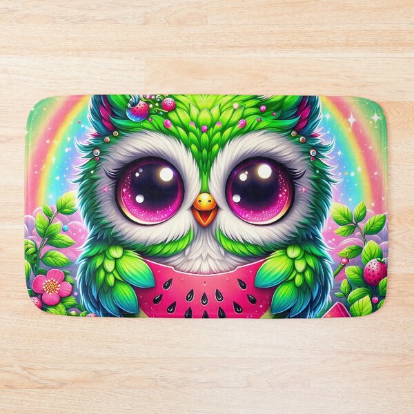 Item preview, Owl holding a watermelon  designed and sold by Jbl55.