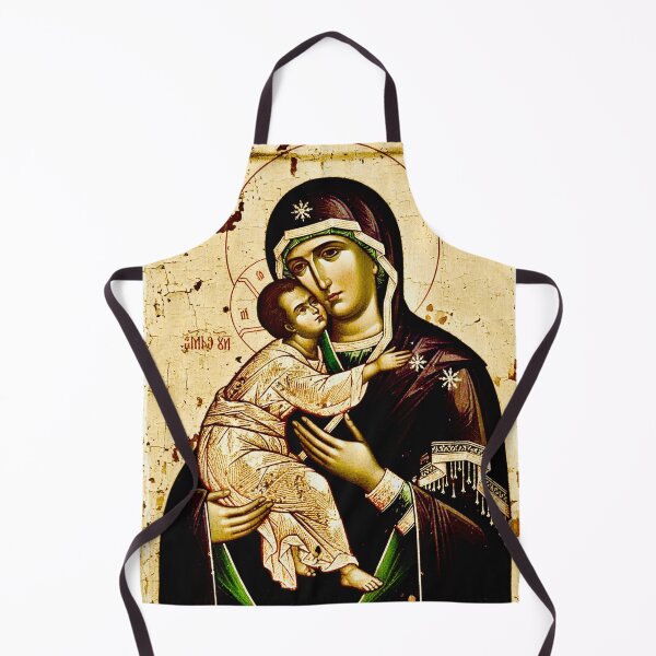 Item preview, Virgin Mary and Christ Child of Vladimir  designed and sold by Vicky Brago-Mitchell®.