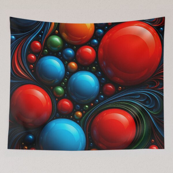 Item preview, Chromatic Orbs designed and sold by Kaleidoscope Print.
