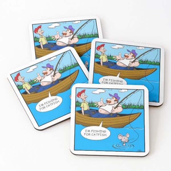 Item preview, I'm Fishing For Catfish designed and sold by wickedcartoons.