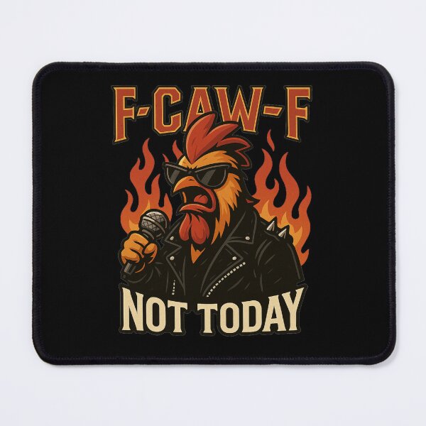 Item preview, F-CAW-F “Not Today” – Rocker tap with flames & microphone designed and sold by Bernd Friese.