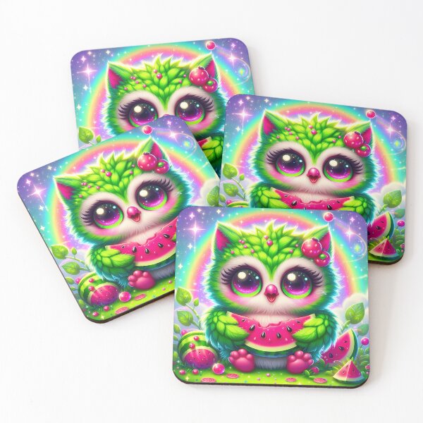 Item preview, Owl holding a watermelon  designed and sold by Jbl55.