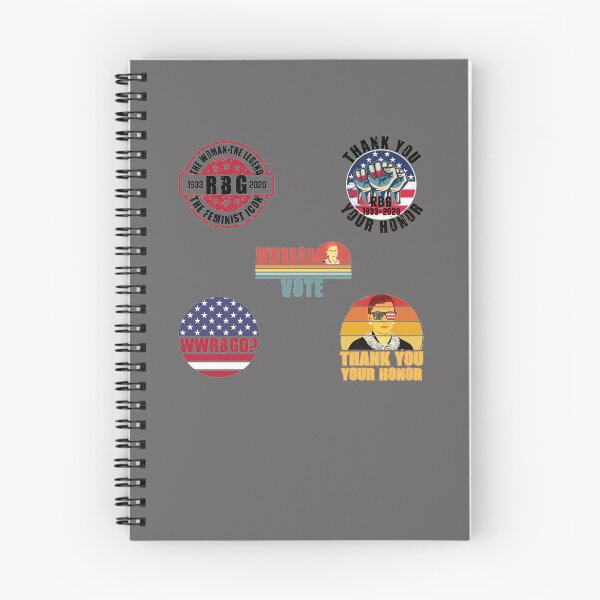 Item preview, LEGEND-FEMINIST-ICON-RIP-NOTORIOUS-RBG-STICKER-PACK designed and sold by RichardPIngerso.