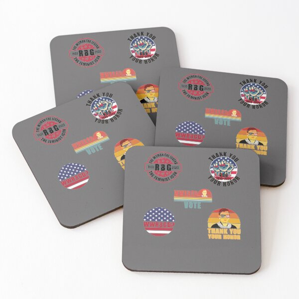 Item preview, LEGEND-FEMINIST-ICON-RIP-NOTORIOUS-RBG-STICKER-PACK designed and sold by RichardPIngerso.