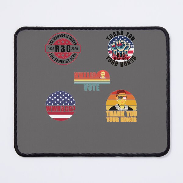 Item preview, LEGEND-FEMINIST-ICON-RIP-NOTORIOUS-RBG-STICKER-PACK designed and sold by RichardPIngerso.